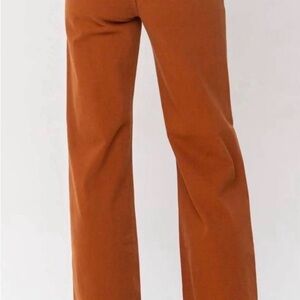 Judy Blue Women's Flare Jeans in Rust